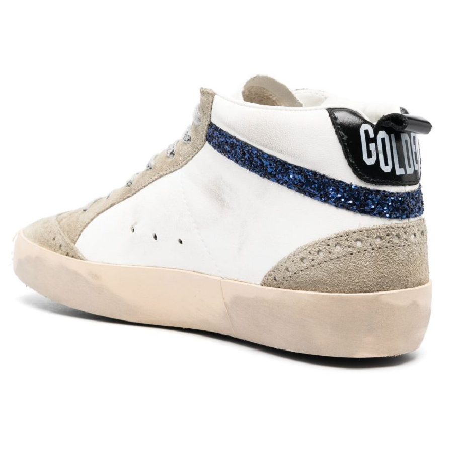 Giày Golden Goose Mid Star 'White' GWF00122-F004727-82348 - Ảnh 3