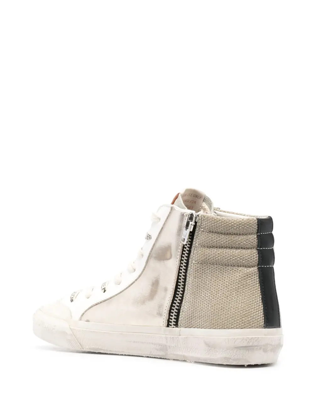 Giày Golden Goose Slide leather Gold-Tone/Light Grey GWF00286-F004708-82339 - Ảnh 3