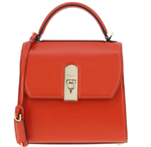 Túi Nữ Salvatore Ferragamo Boxyz Leather 'Coral' 21H645-723981