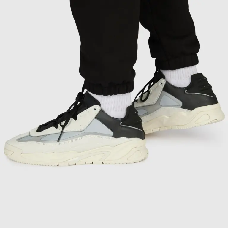 Giày Adidas Originals Niteball White Black S24139 - Ảnh 10