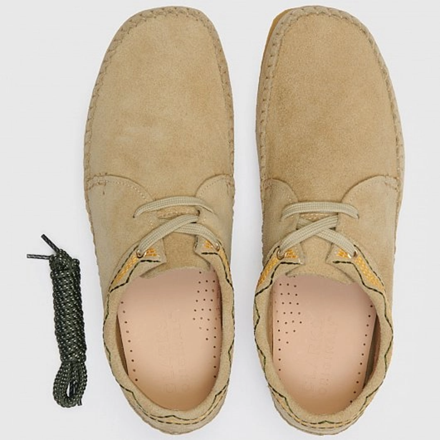 Giày Clarks Originals Weaver 'Maple' 26165782 - Ảnh 4