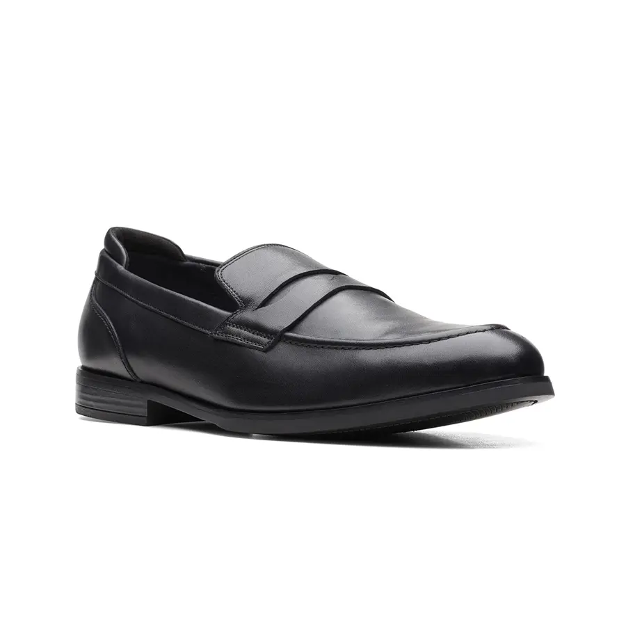 Alternative view of Giày Clarks Bradish Ease 'Black Leather' 261691747
