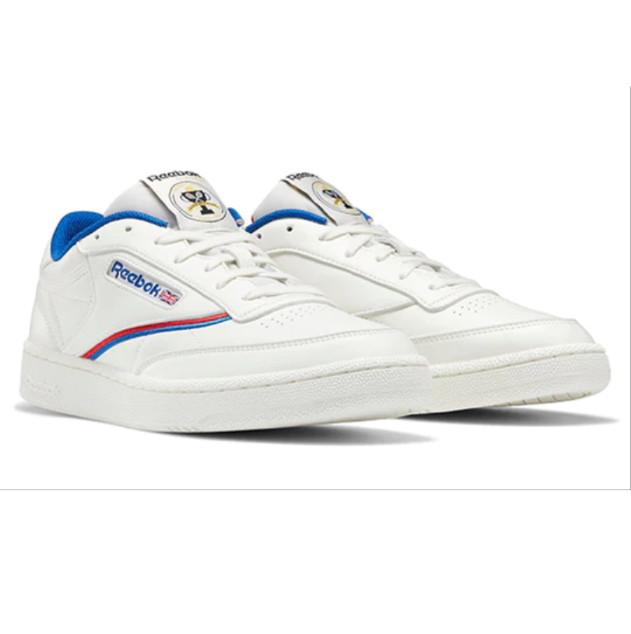 Giày Reebok Club C 85 'Chalk Vector Blue Red' FX3362 - Ảnh 2
