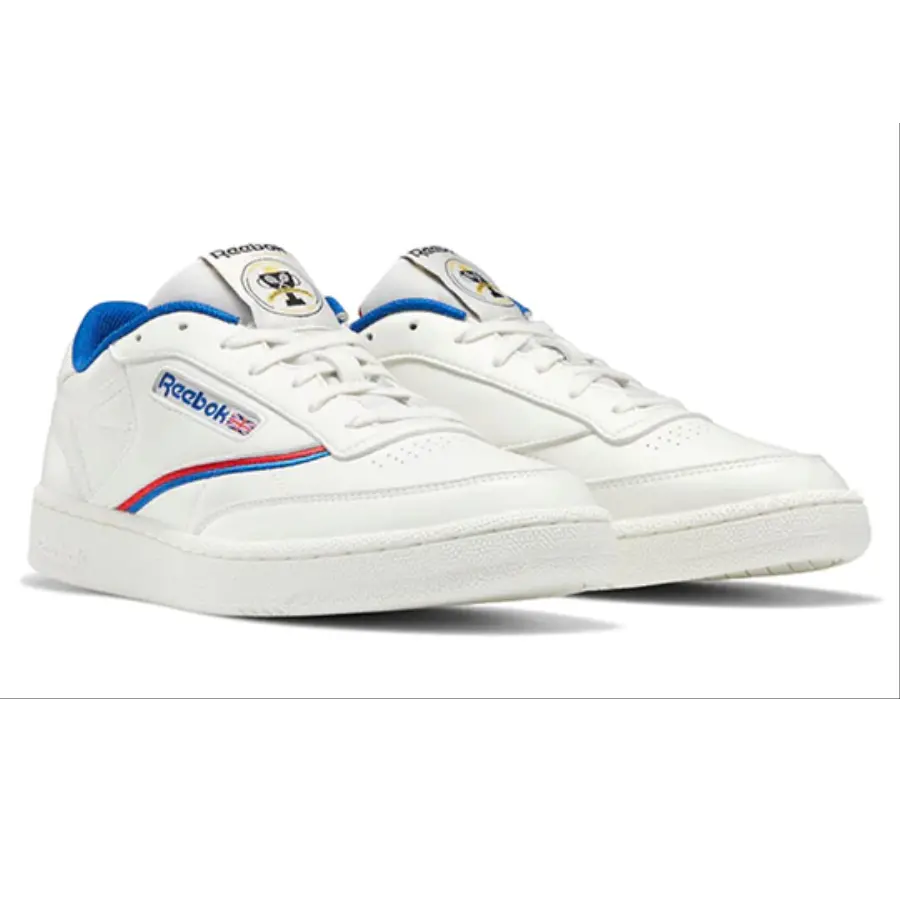 Alternative view of Giày Reebok Club C 85 'Chalk Vector Blue Red' FX3362