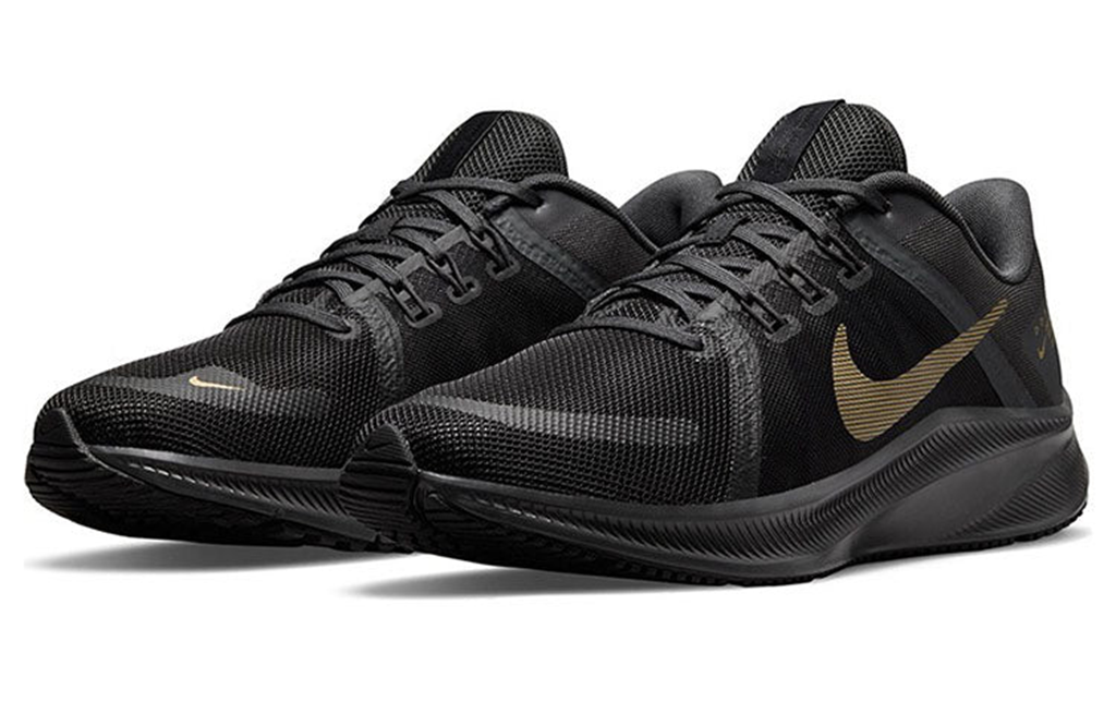 Giày Nike Quest 4 ‘Black Metallic Gold’ DA1105-010 - Ảnh 4