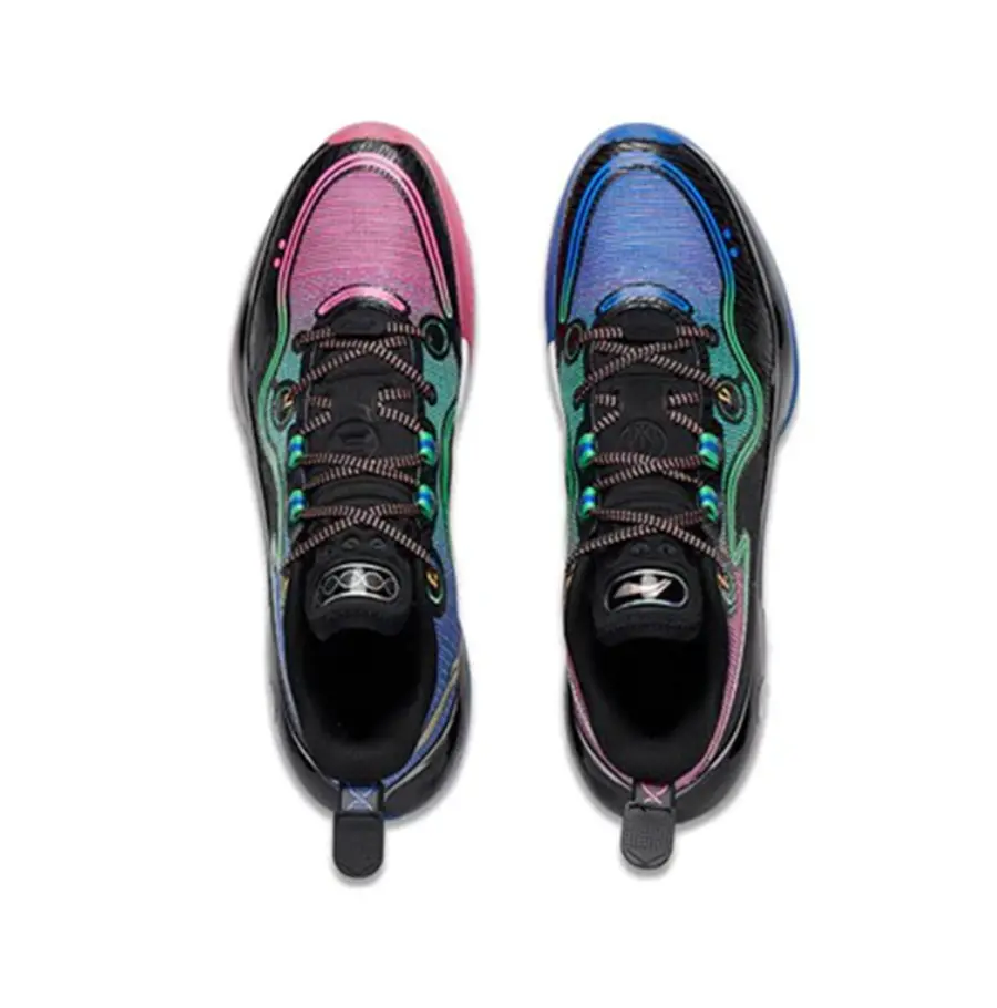 Giày Lining Evolution 'Black Pink Blue' ABAS161-4 - Ảnh 4