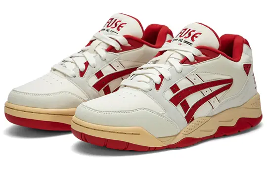 Alternative view of Giày Asics Gel-Fuse OG 'White Orange' 1203A398-100