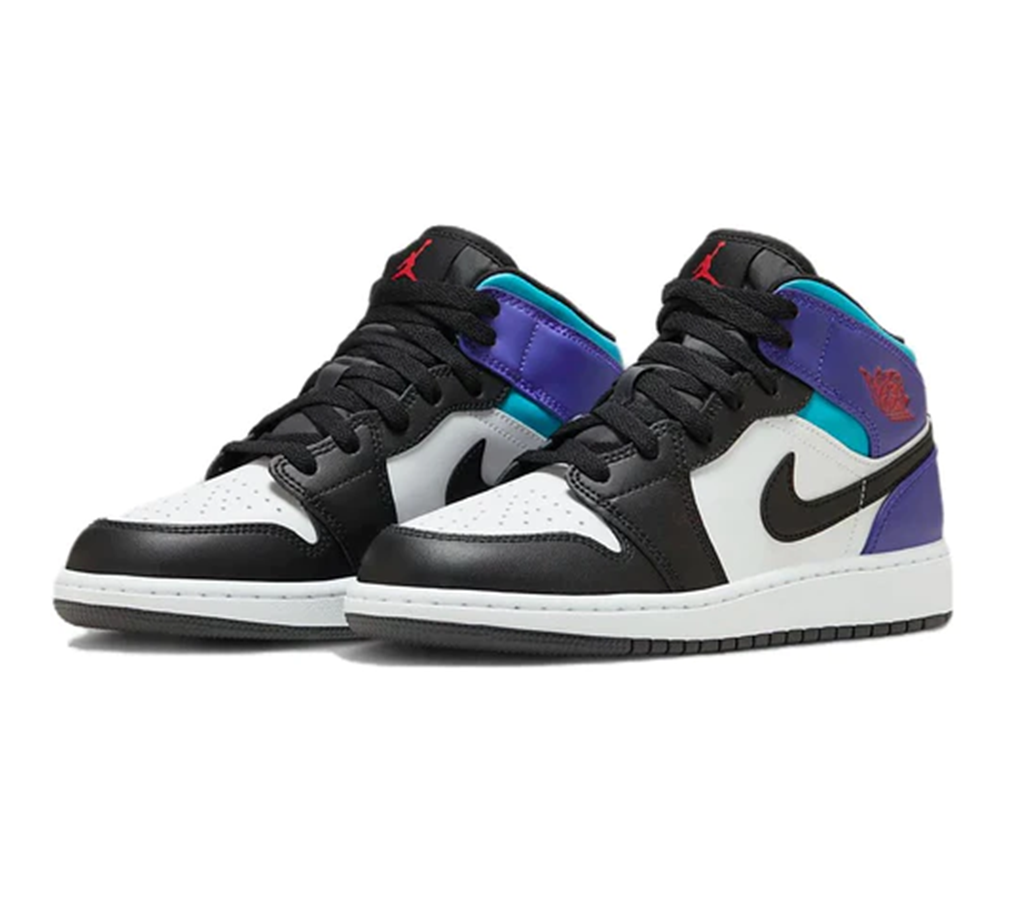 Giày Nike Air Jordan 1 Mid 'Aqua' DQ8423-154 - Ảnh 3