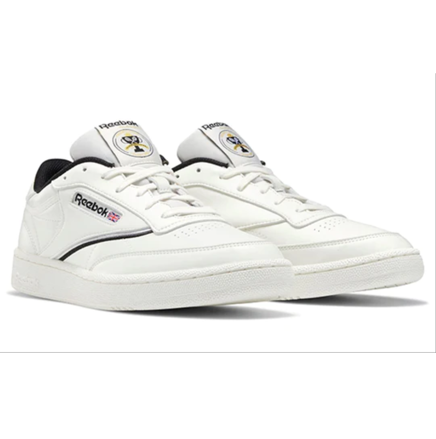 Giày Reebok Club C 85 'Ivory Black' FX3361 - Ảnh 2