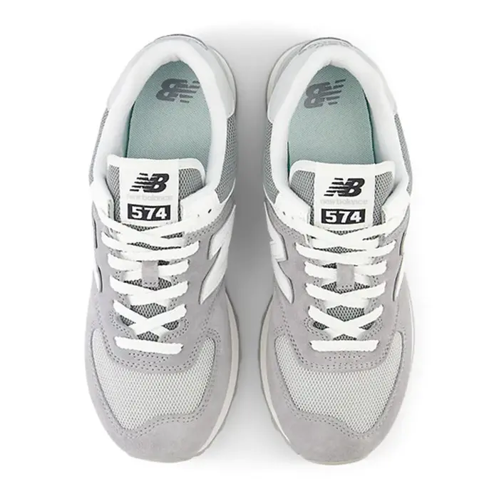 Giày New Balance 574 'Grey White' U574FGR - Ảnh 4