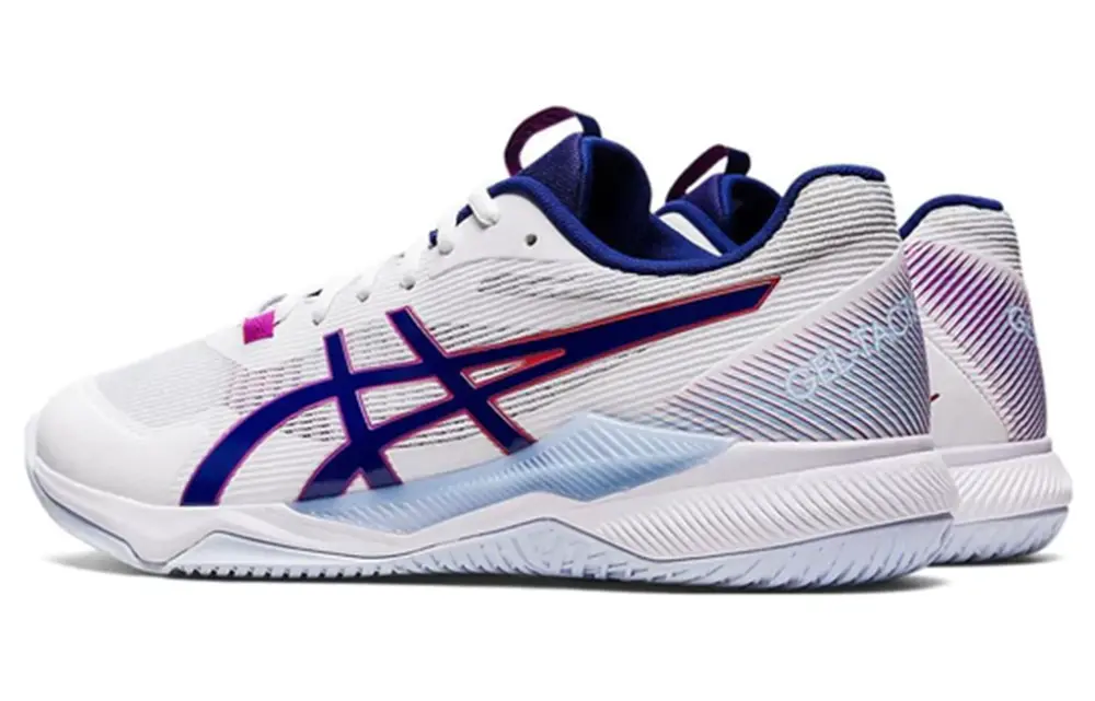 Giày Asics Gel Tactic 'White Dive Blue' 1073A051-103 - Ảnh 3