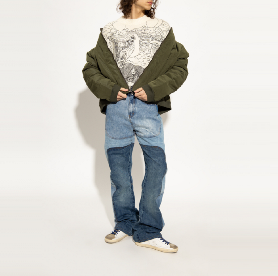 Giày Golden Goose Super Star Distressed ‘White’ GMF00101-F003208-11178 - Ảnh 5