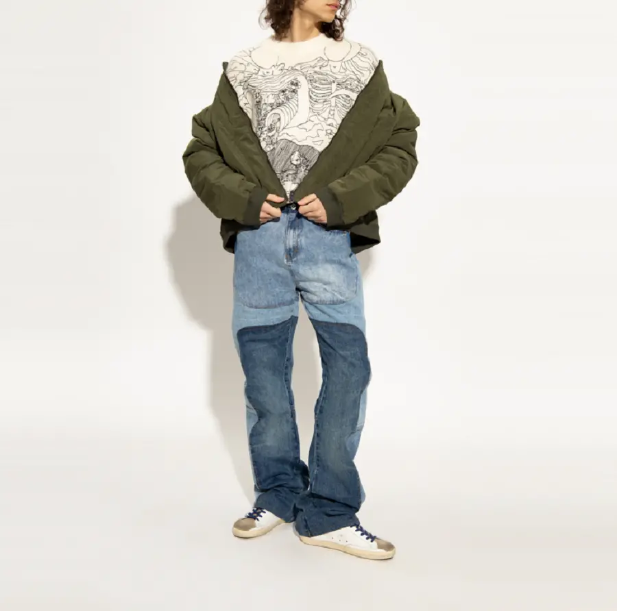 Giày Golden Goose Super Star Distressed ‘White’ GMF00101-F003208-11178 - Ảnh 5