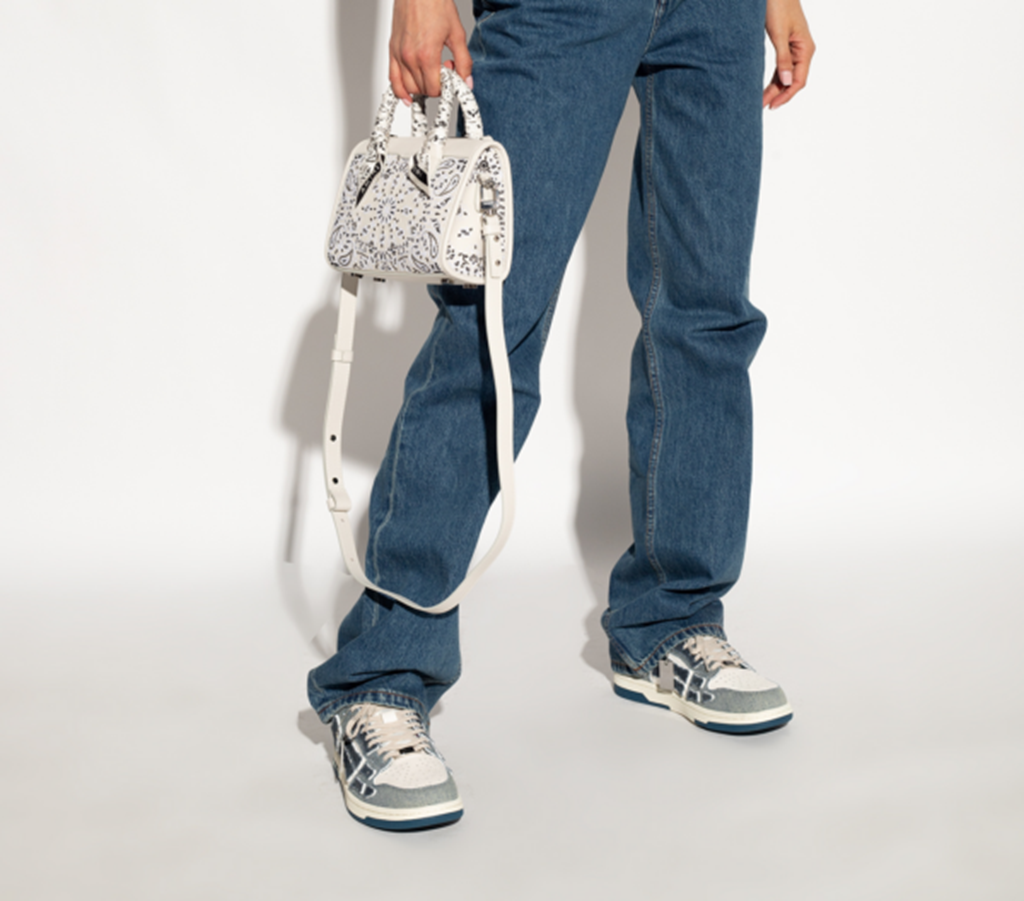 Giày Amiri Skel Top Low ‘Denim’ PF23WFS004-853 - Ảnh 2