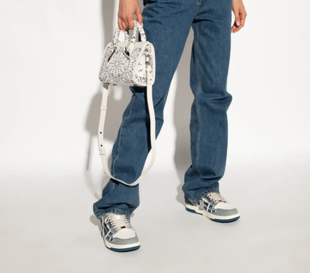 Alternative view of Giày Amiri Skel Top Low ‘Denim’ PF23WFS004-853