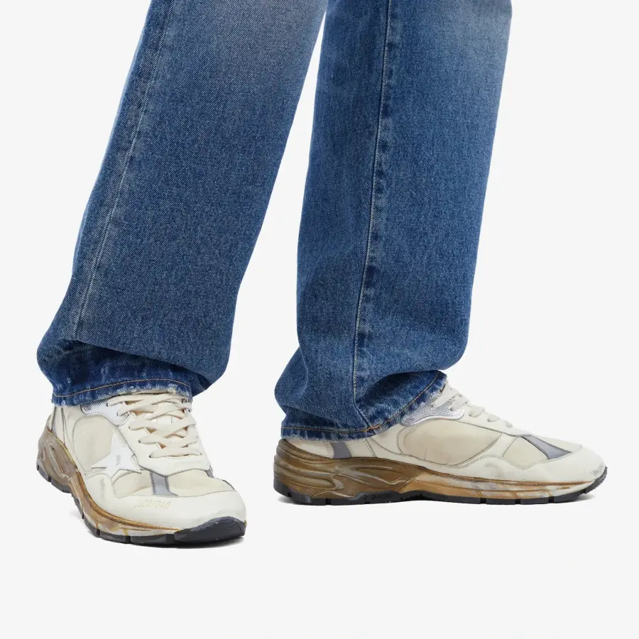 Giày Golden Goose Dad-Star 'White Beige' GMF00199-F004071-82142 - Ảnh 4
