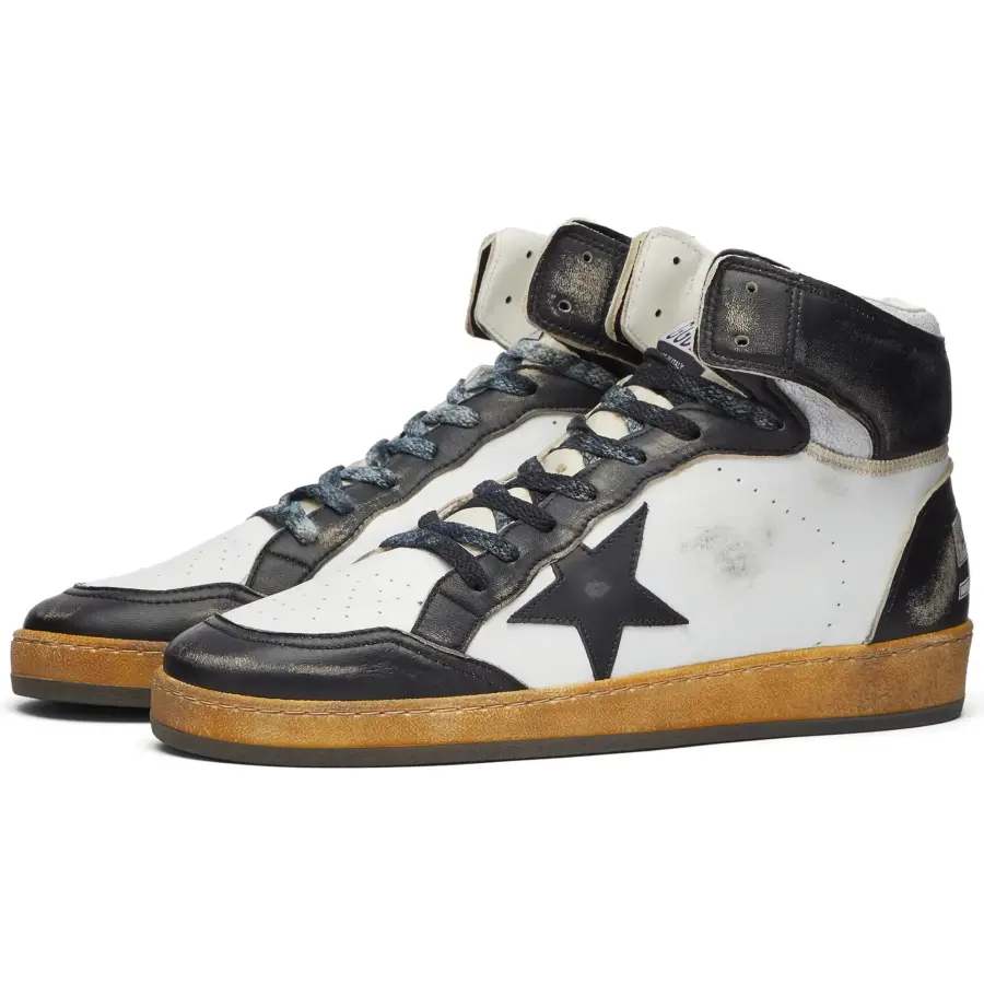 Alternative view of Giày Golden Goose Sky Star 'Black White Ice' GMF00230-F004076-10432