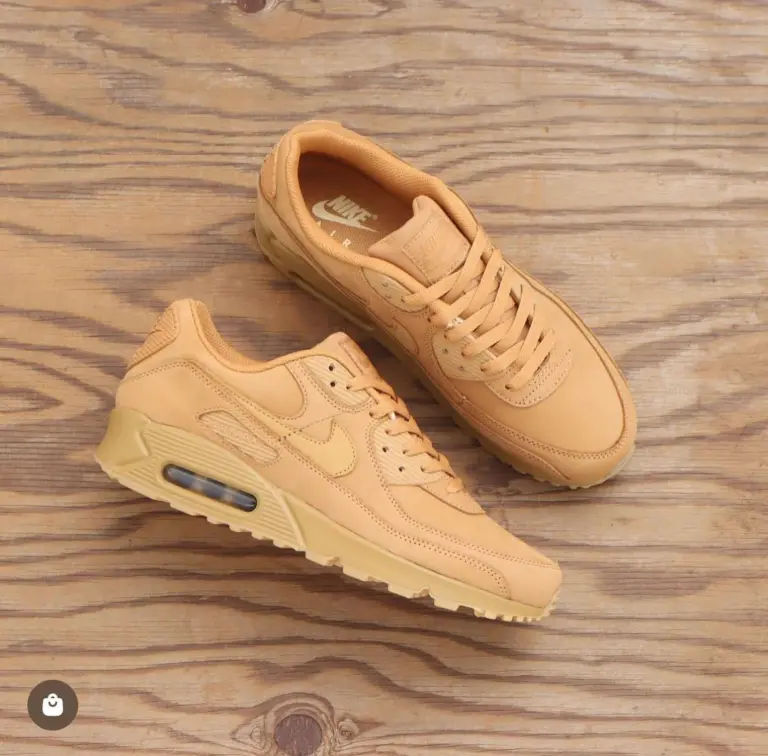 Giày Nike Air Max 90 Premium ‘Wheat’ FZ5102-299 - Ảnh 4