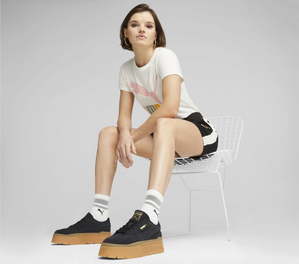 Giày Puma Mayze Stack 'Soft Winter Black' 393065-02 - Ảnh 2