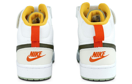 Giày Nike Court Borough Mid 2 'Off White Green' FV3649-171 - Ảnh 3