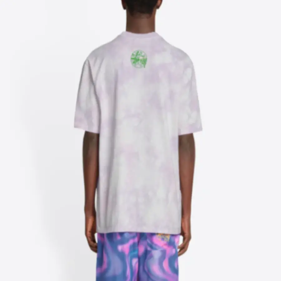 Áo Stussy x Dries Van Noten Bandana Tee ‘Lilac’ - Ảnh 3