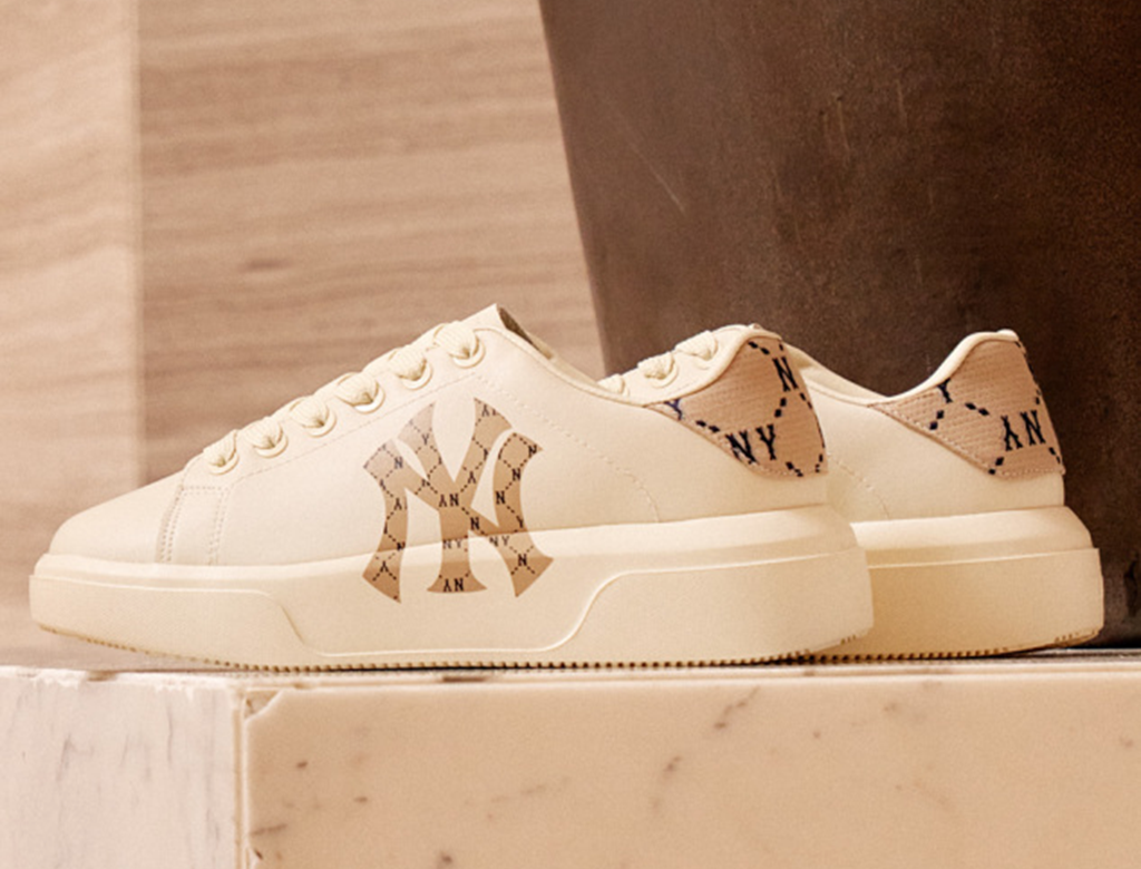 Giày MLB Chunky Classic New York 'Beige' 3ASXAM82N-50BGS - Ảnh 5