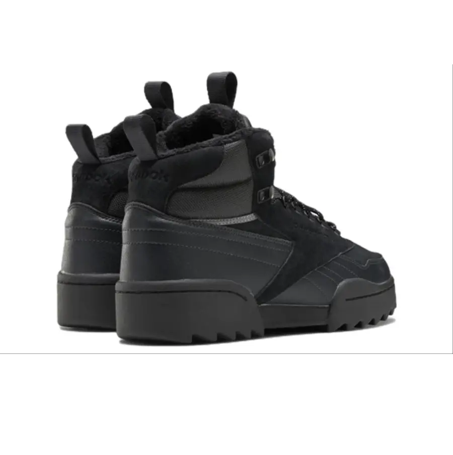 Alternative view of Giày Reebok Exofit Hi Plus Ripple 'Triple Black' FZ1219