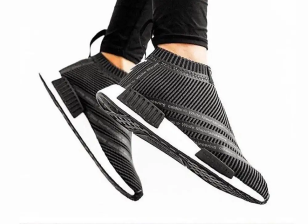 Alternative view of Giày Adidas White Mountaineering x NMD CS1 ‘Black' S80529