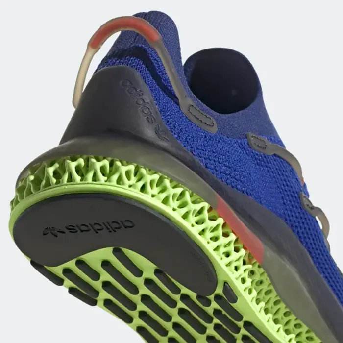 Giày Adidas 4D Fusio Bold ‘Blue Light Flash Yellow’ H04509 - Ảnh 4