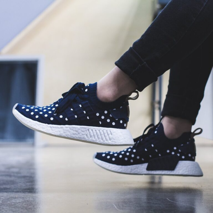 Giày Adidas NMD R2 PK 'Collegiate Navy' BA7560 - Ảnh 5