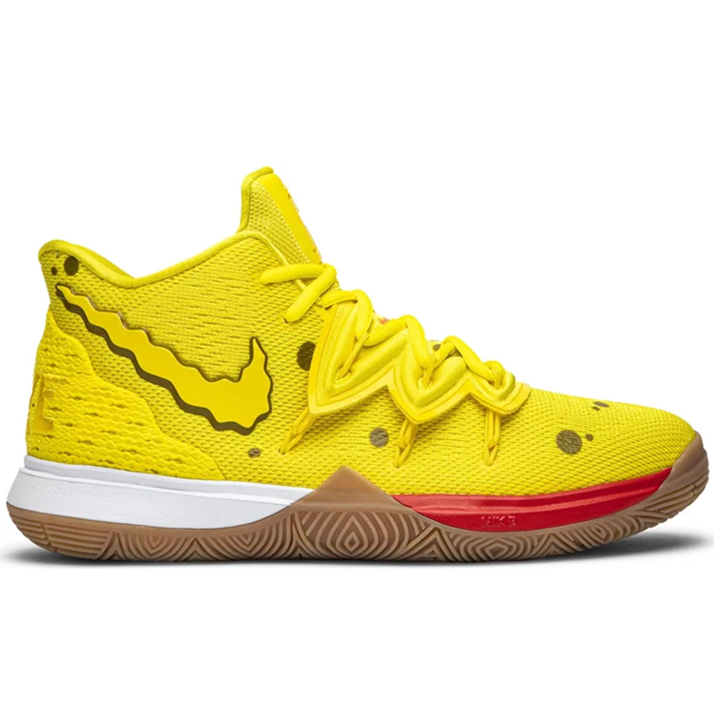 Giày Nike Kyrie 5 Spongebob GS 'Opti Yellow' CJ7227-700