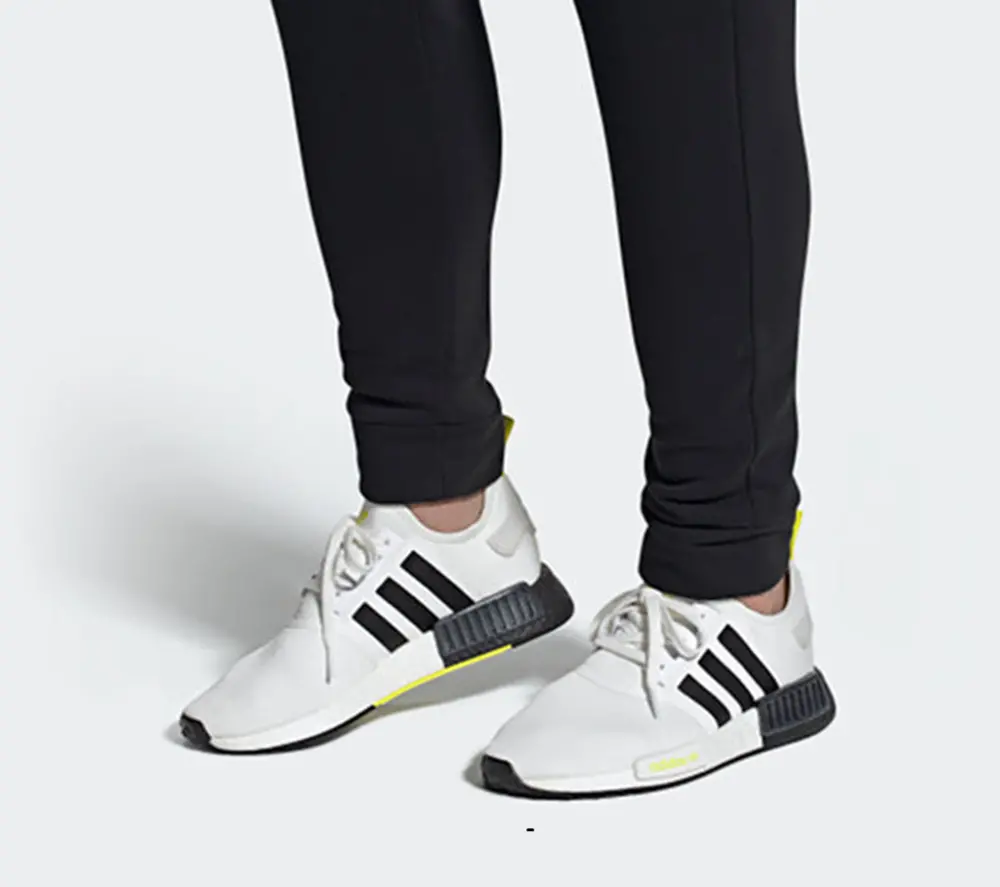 Alternative view of Giày Adidas NMD R1 STLT ‘White Black’ FV2549
