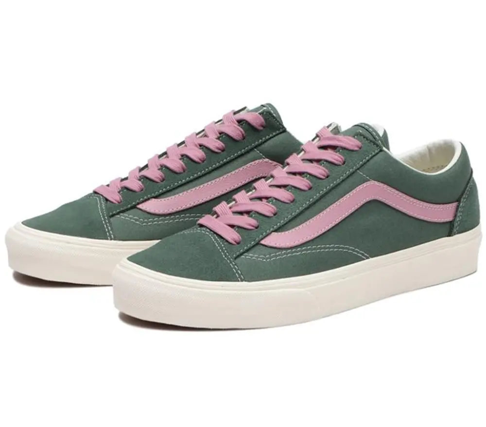 Giày Vans Style 36 Vintage Sport ‘Green Pink’ VN0A3DZ3BOC - Ảnh 3