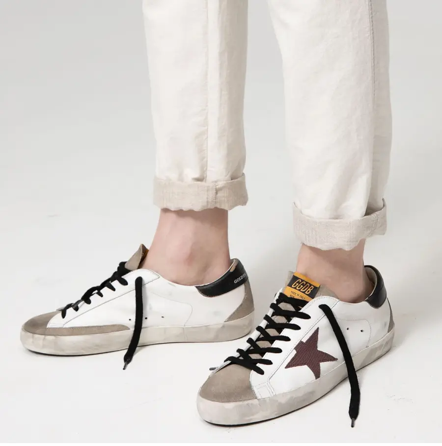 Giày Golden Goose Superstar 'White Taupe' GMF00102-F004187-11394 - Ảnh 4