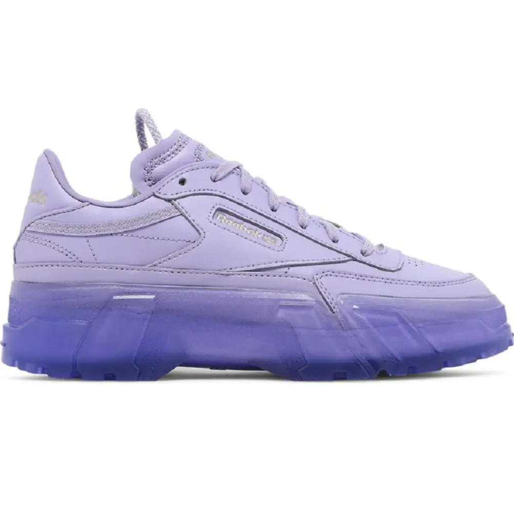 Giày Reebok Cardi B x Club C 'Crisp Purple' GX7632