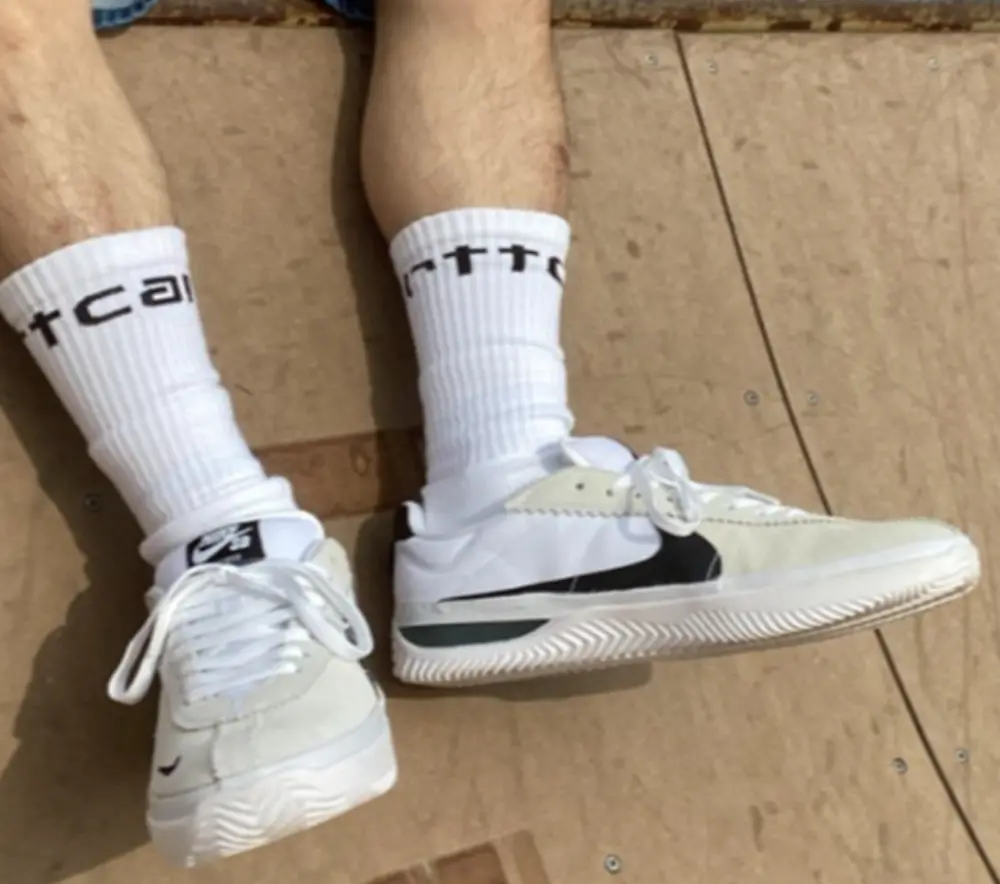 Giày Nike SB BRSB 'White Black' DH9227-101 - Ảnh 4