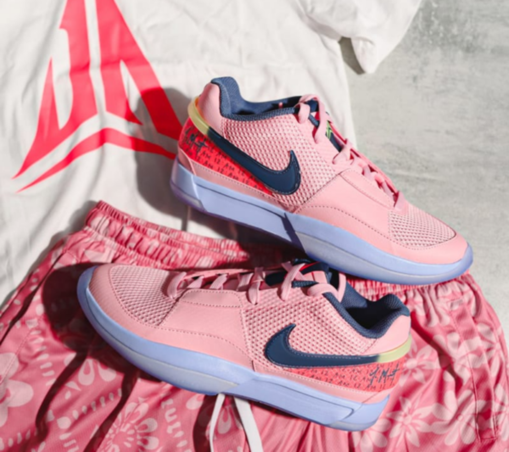 Giày Nike JA 1 ‘Soft Pink Diffused Blue’ FV1282-600 - Ảnh 4