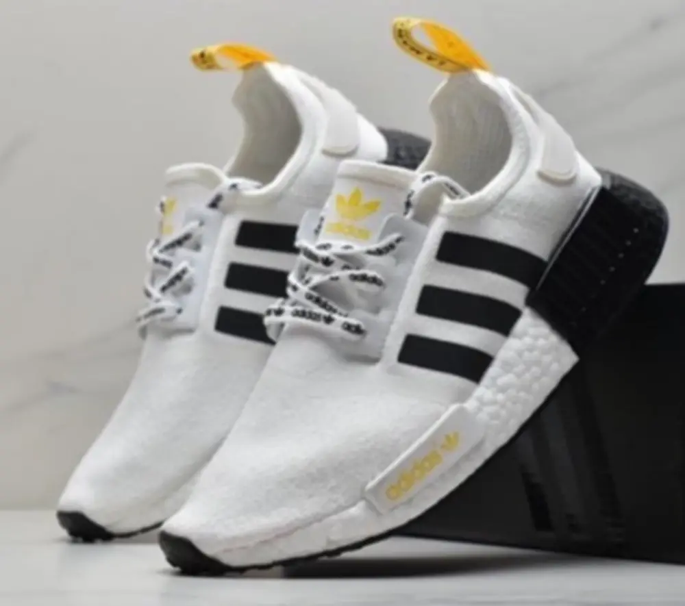 Giày Adidas NMD R1 STLT ‘White Black’ FV2549 - Ảnh 4