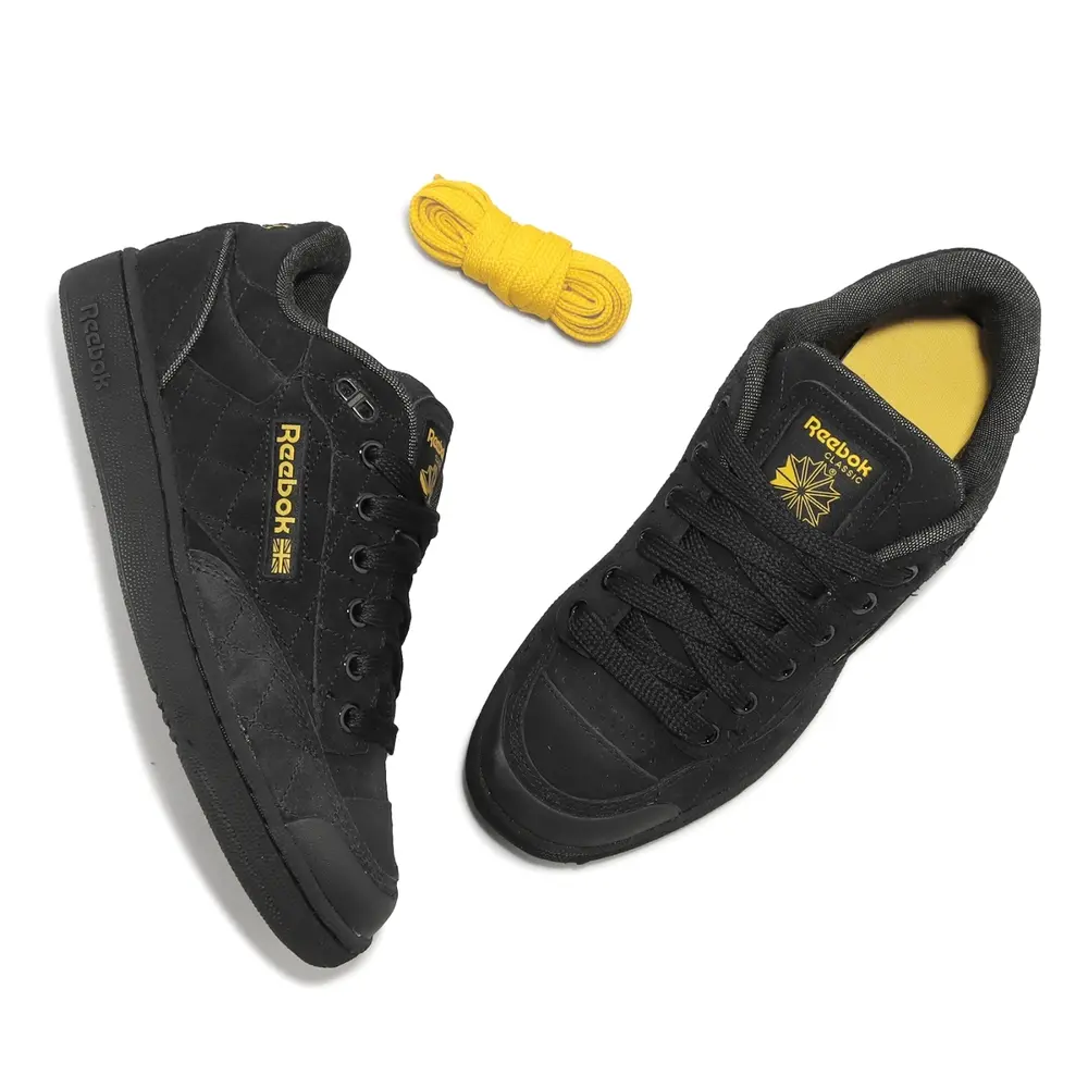 Alternative view of Giày Reebok Club C Bulc 'Black Team Yellow' 100034265