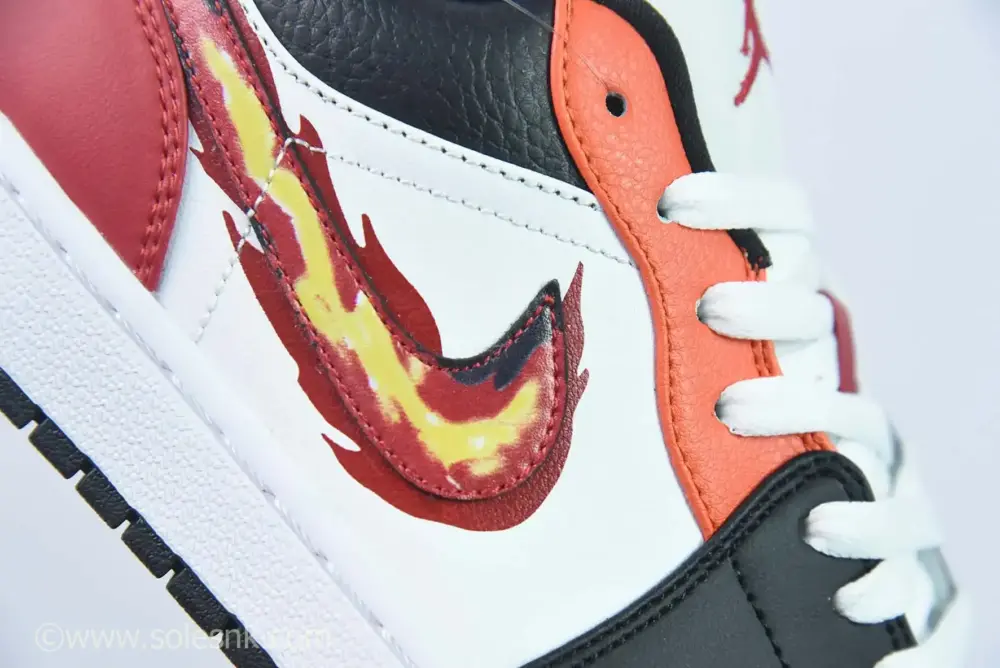 Giày Nike Air Jordan 1 Low SE ‘Just Skate Red’ FJ7222-101 - Ảnh 6