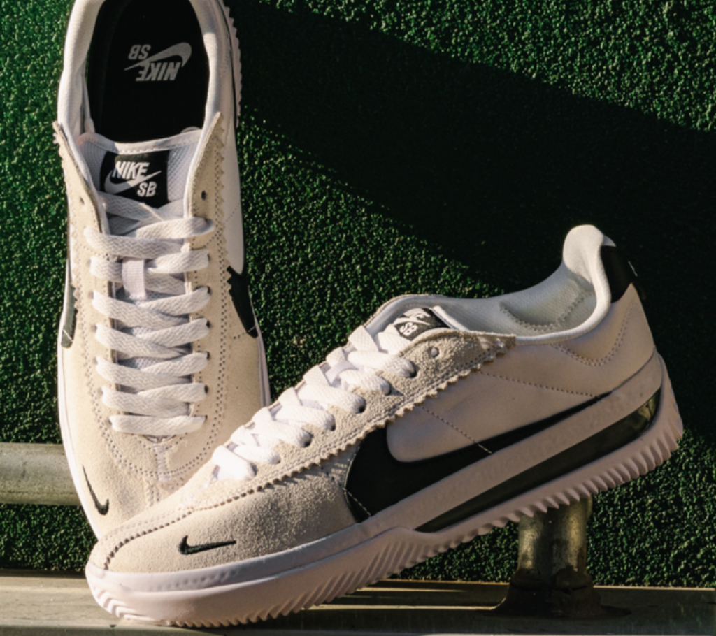 Giày Nike SB BRSB 'White Black' DH9227-101 - Ảnh 3