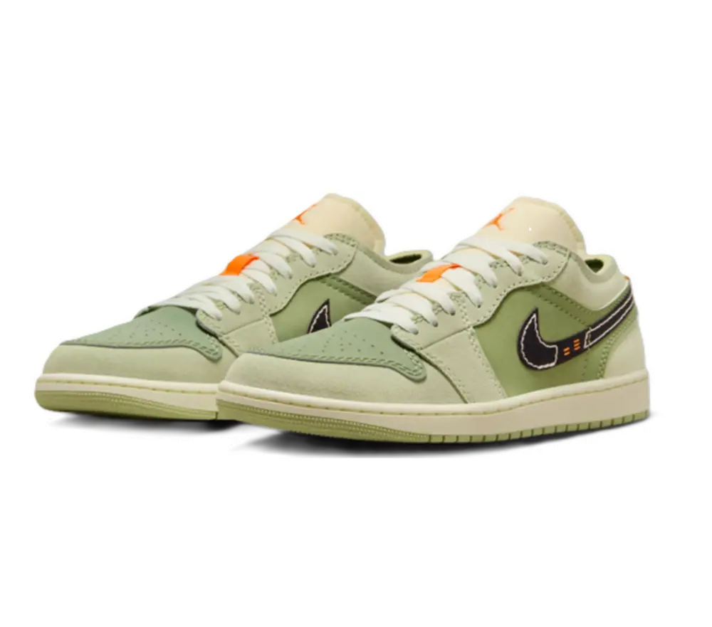 Giày Nike Air Jordan 1 Low SE Craft ‘Light Olive’ FD6819-300 - Ảnh 4