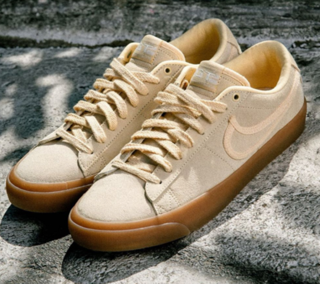 Giày Nike Blazer Low Pro GT SB ‘Pale Vanilla Gum’ FN7404-200 - Ảnh 4