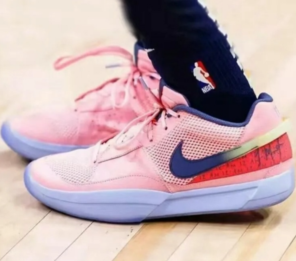 Giày Nike JA 1 ‘Soft Pink Diffused Blue’ FV1282-600 - Ảnh 3