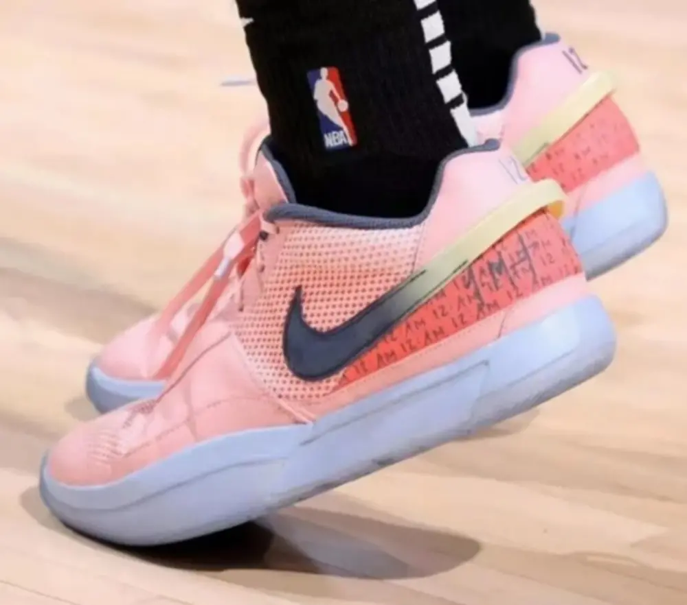 Alternative view of Giày Nike JA 1 ‘Soft Pink Diffused Blue’ FV1282-600