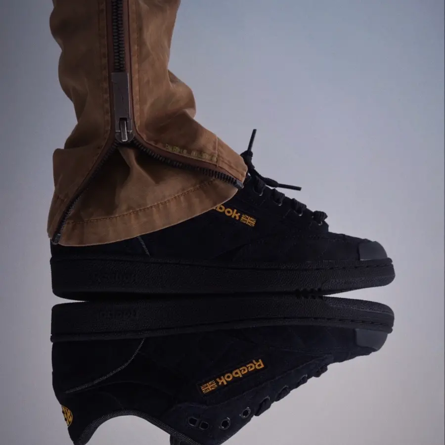 Giày Reebok Club C Bulc 'Black Team Yellow' 100034265 - Ảnh 5
