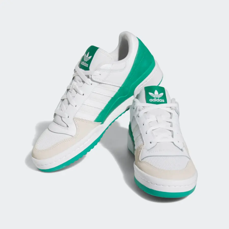 Giày Adidas Forum Low Classic ‘White Green’ FZ6262 - Ảnh 3
