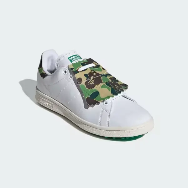 Giày Adidas Stan Smith x A BATHING APE 'Cloud White' IG5916 - Ảnh 4