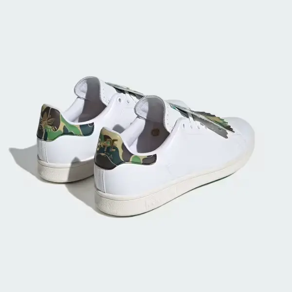 Giày Adidas Stan Smith x A BATHING APE 'Cloud White' IG5916 - Ảnh 3