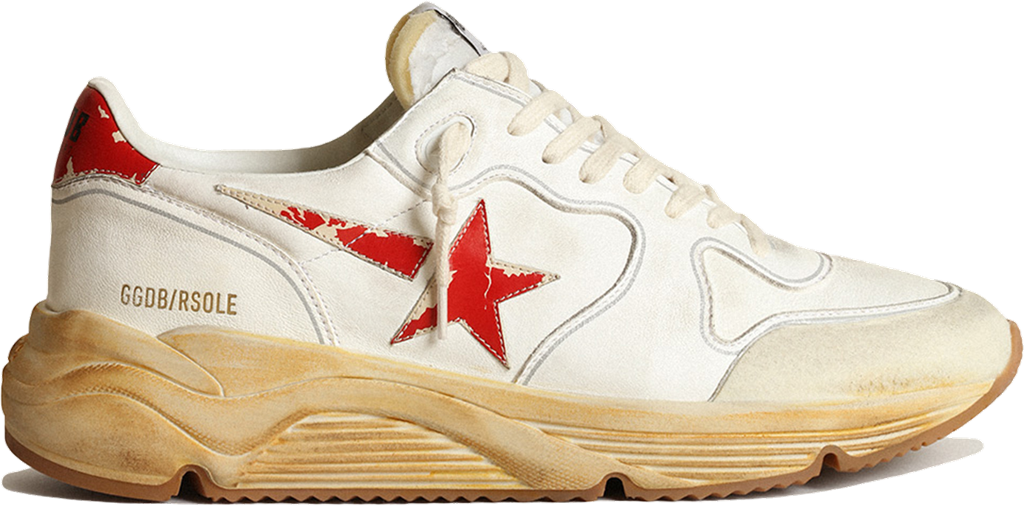 Giày Golden Goose Running Sole 'White Red' GMF00126-F003460-10575